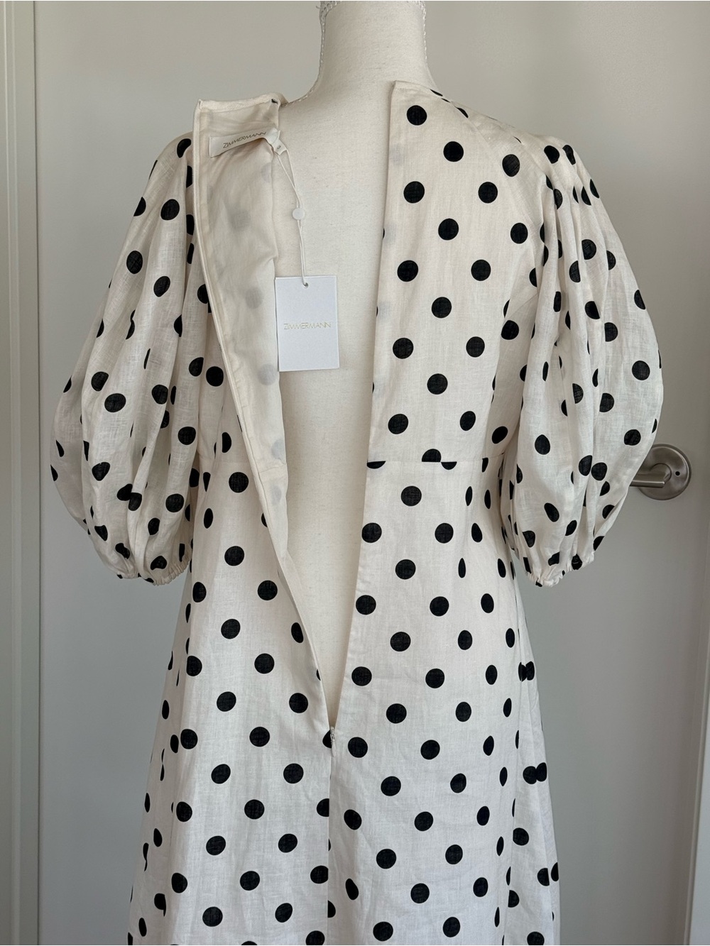 Zimmermann Polka Dot Maxi Dress - Picture 6 of 16
